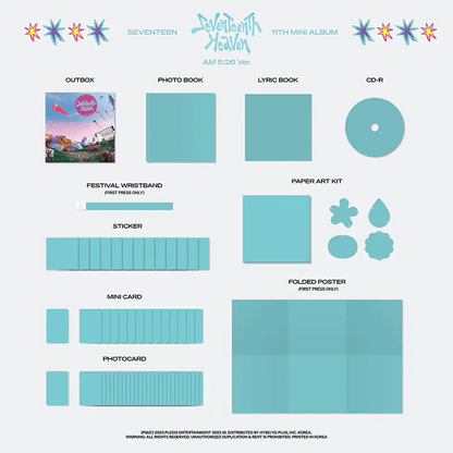 (PREVENTA) [AUTOGRAFIADO] SEVENTEEN - SEVENTHEENTH HEAVEN + TARJETA AUTOGRAFIADA - K-POP WORLD (7429783486599)