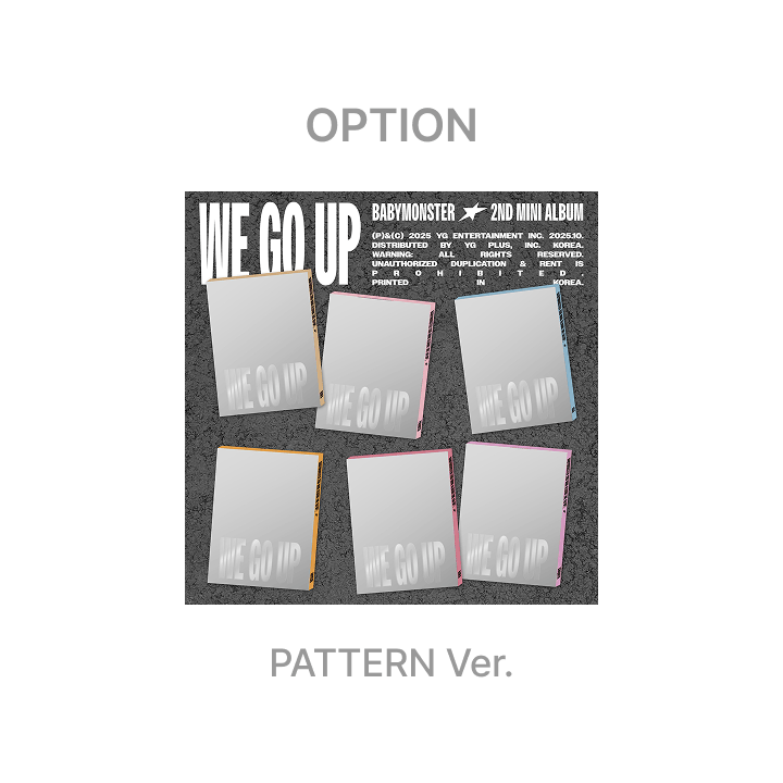 (PREVENTA) BABYMONSTER - 2nd MINI ALBUM [WE GO UP] + WEVERSE GIFT