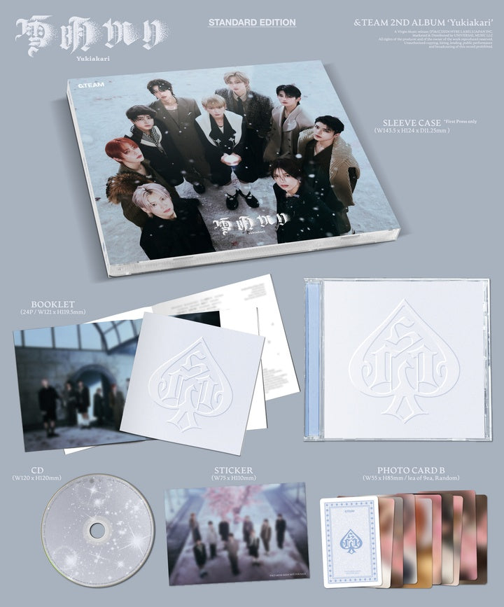&TEAM - 2nd JAPAN ALBUM [YUKIAKARI]