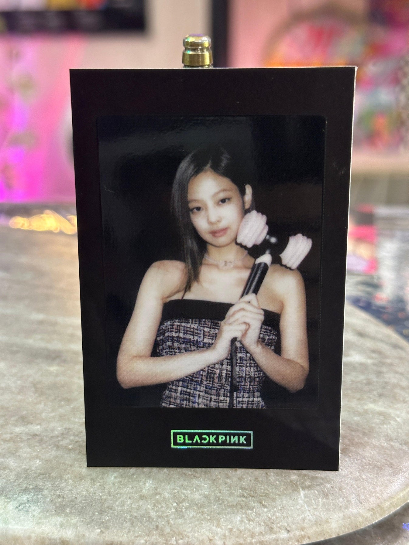 Portachiavi Ufficiale BLACKPINK A Forma Di Lightstick, Portachiavi In Silicone E Metallo Per Fan, Accessorio Borsa E Regalo Per Concerti - 3
