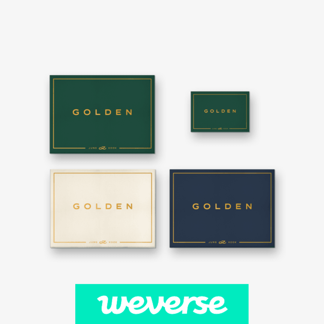 (PREVENTA) BTS JUNG KOOK - GOLDEN 1ST SOLO ALBUM + WEVERSE GIFT - K-POP WORLD (7432424784007)