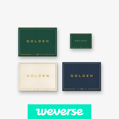 (PREVENTA) BTS JUNG KOOK - GOLDEN 1ST SOLO ALBUM + WEVERSE GIFT - K-POP WORLD (7432424784007)