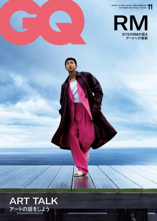 (PREVENTA) BTS RM - COVER GQ JAPAN MAGAZINE 2023 NOVEMBER ISSUE - K-POP WORLD (7426211872903)