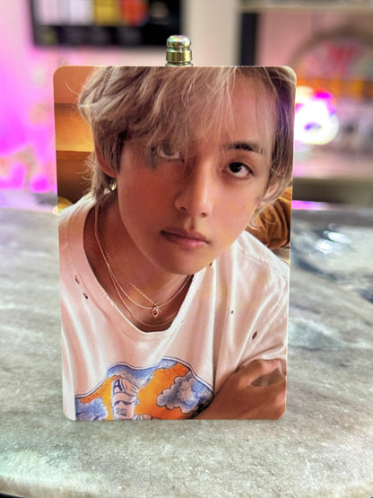 BTS - V LAYOVER ALBUM PHOTOCARDS - K-POP WORLD (7444167426183)