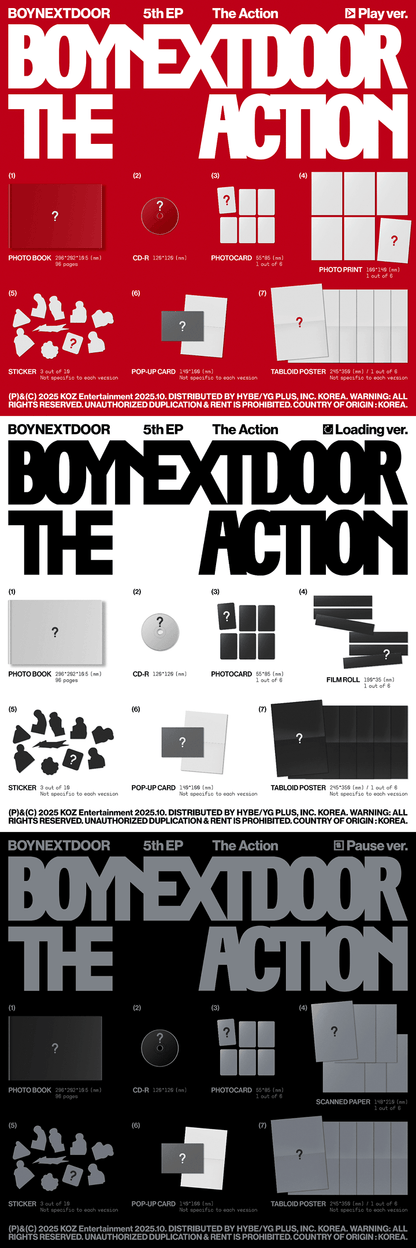 (PREVENTA) BOYNEXTDOOR - 5th EP [The Action]