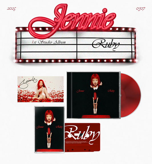 JENNIE - 1st Studio Album [RUBY] (SIGNED)
