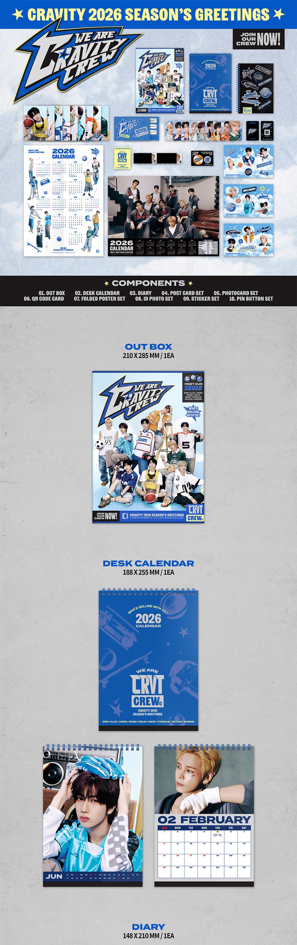 (PREVENTA) STARSHIP - 2026 SEASON'S GREETINGS + STARSHIP SQUARE GIFT