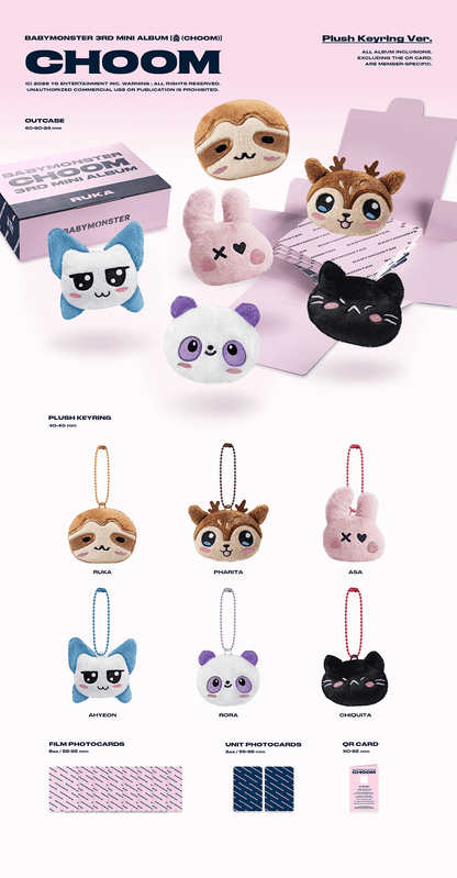 (PREVENTA) BABYMONSTER - 3rd MINI ALBUM [CHOOM]