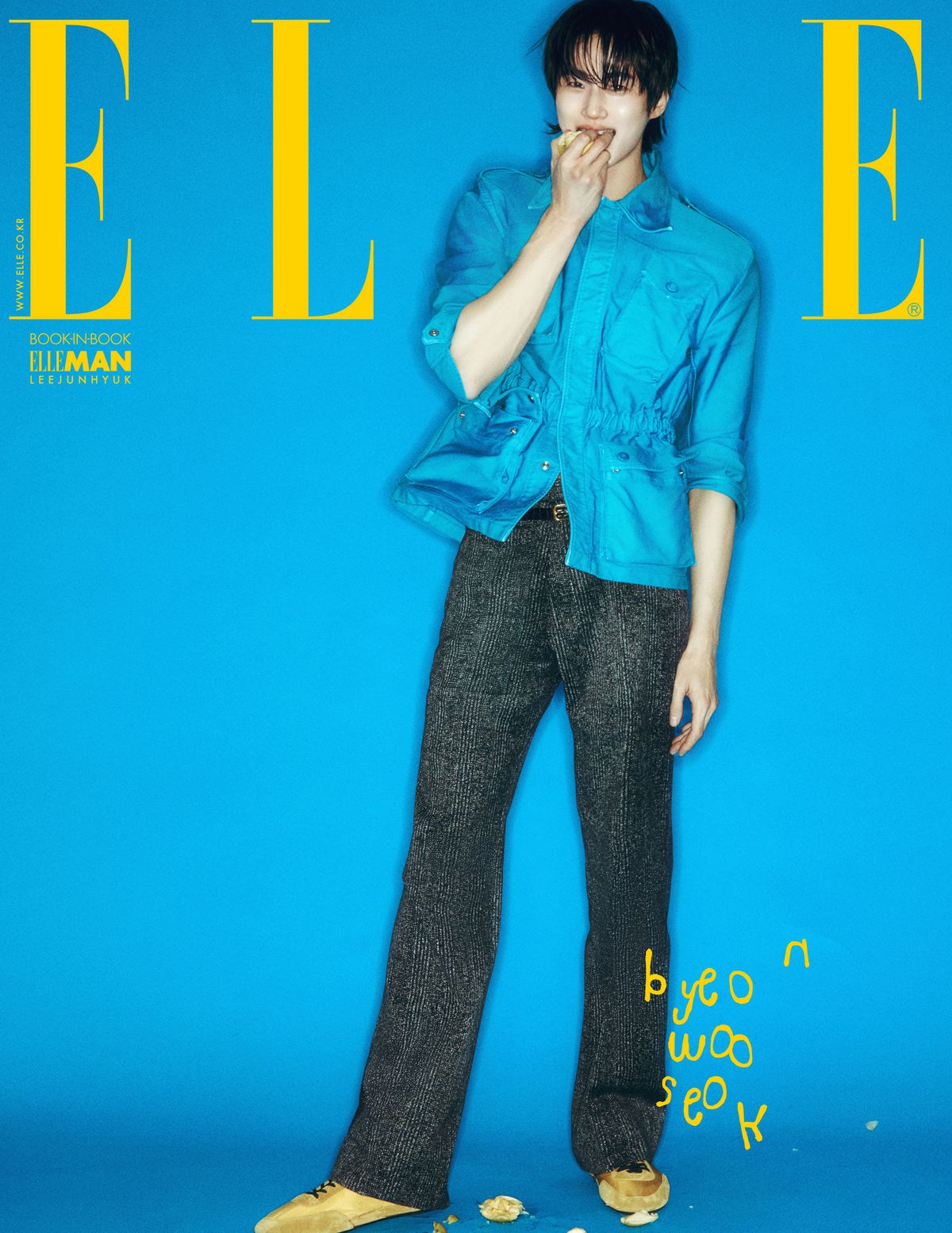 BYEON WOO SEOK - MARCH 2025 [ELLE] MAGAZINE