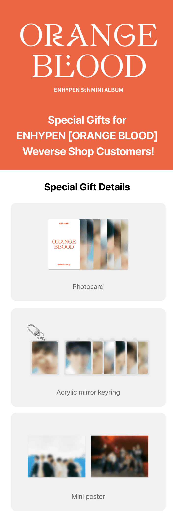 (PREVENTA) ENHYPEN - ORANGE BLOOD 5TH MINI ALBUM + WEVERSE GIFT - K-POP WORLD (7439896739975)