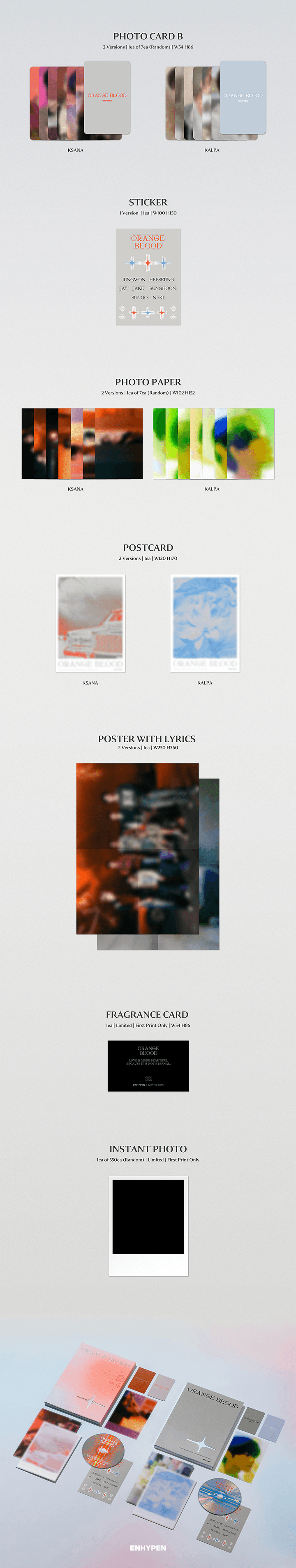 (PREVENTA) ENHYPEN - ORANGE BLOOD 5TH MINI ALBUM + WEVERSE GIFT - K-POP WORLD (7439896739975)