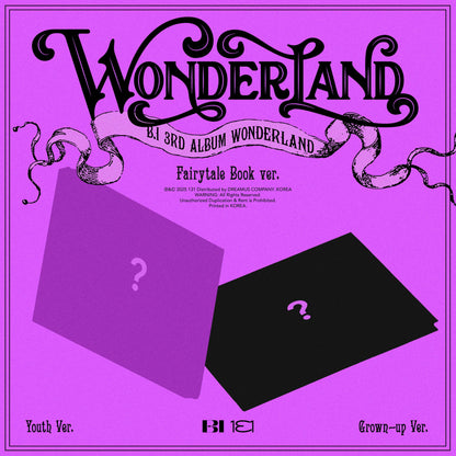 (PREVENTA) B.I - 3rd Full Album [WONDERLAND]