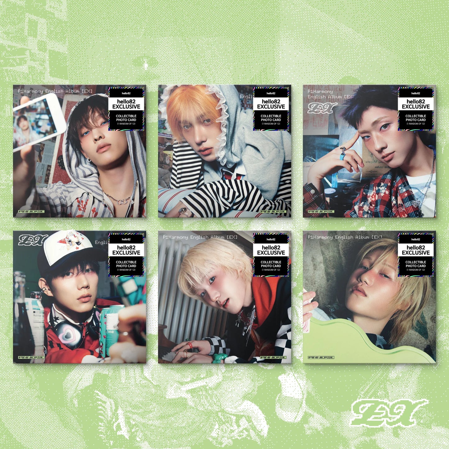 (PREVENTA) P1Harmony - ENGLISH ALBUM [EX] (HELLO82 EXCLUSIVE)