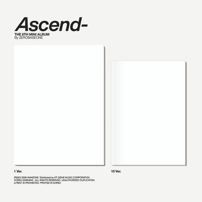 (PREVENTA) ZEROBASEONE - The 6th Mini Album [Ascend-] + APPLEMUSIC GIFT