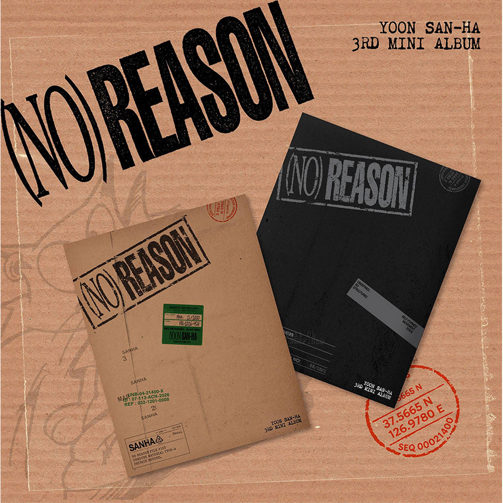 (PREVENTA) YOON SAN HA - 3RD MINI ALBUM [NO REASON]