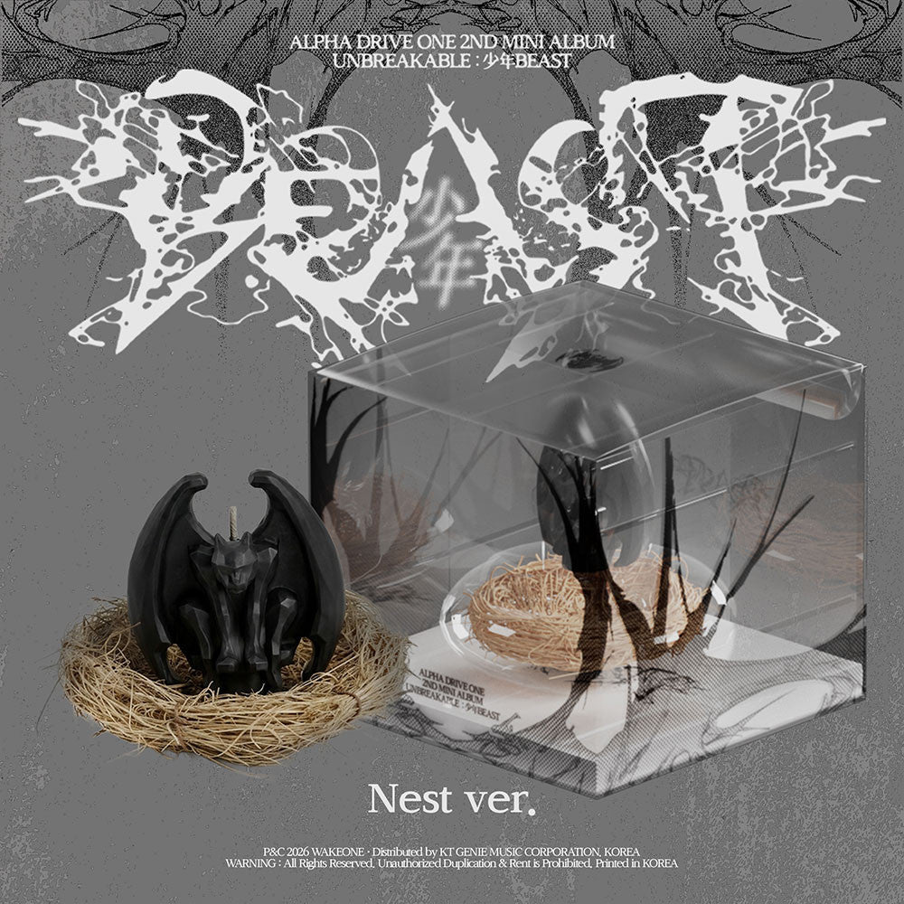 (PREVENTA) ALPHA DRIVE ONE - 2ND ALBUM [UNBREAKABLE : 少年BEAST]
