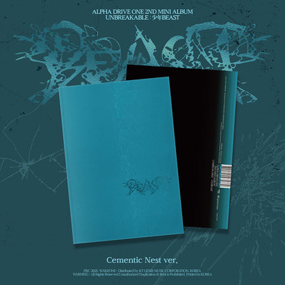 (PREVENTA) ALPHA DRIVE ONE - 2ND ALBUM [UNBREAKABLE : 少年BEAST] + APPLEMUSIC GIFT