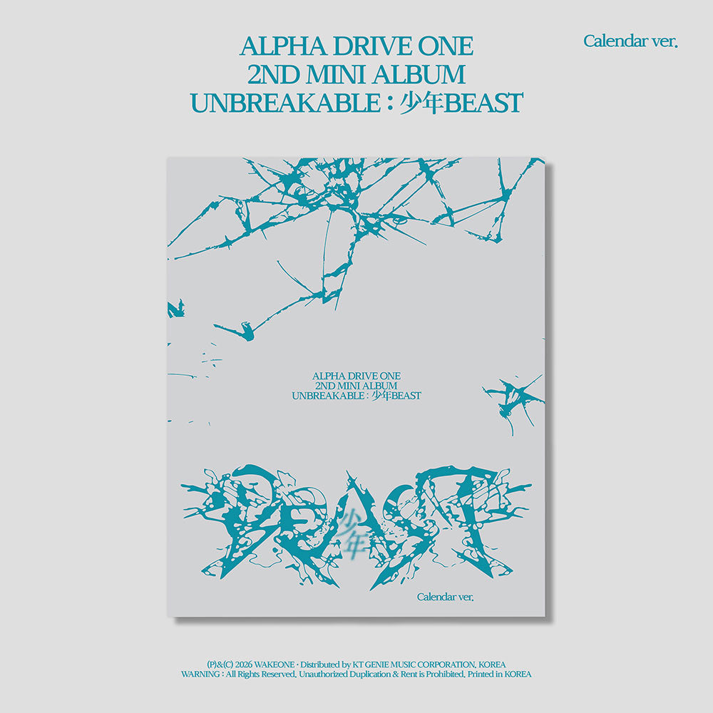 (PREVENTA) ALPHA DRIVE ONE - 2ND ALBUM [UNBREAKABLE : 少年BEAST]