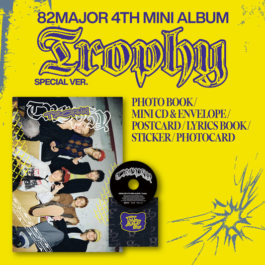 (PREVENTA) 82MAJOR - 4th Mini Album [Trophy] (Special ver.)