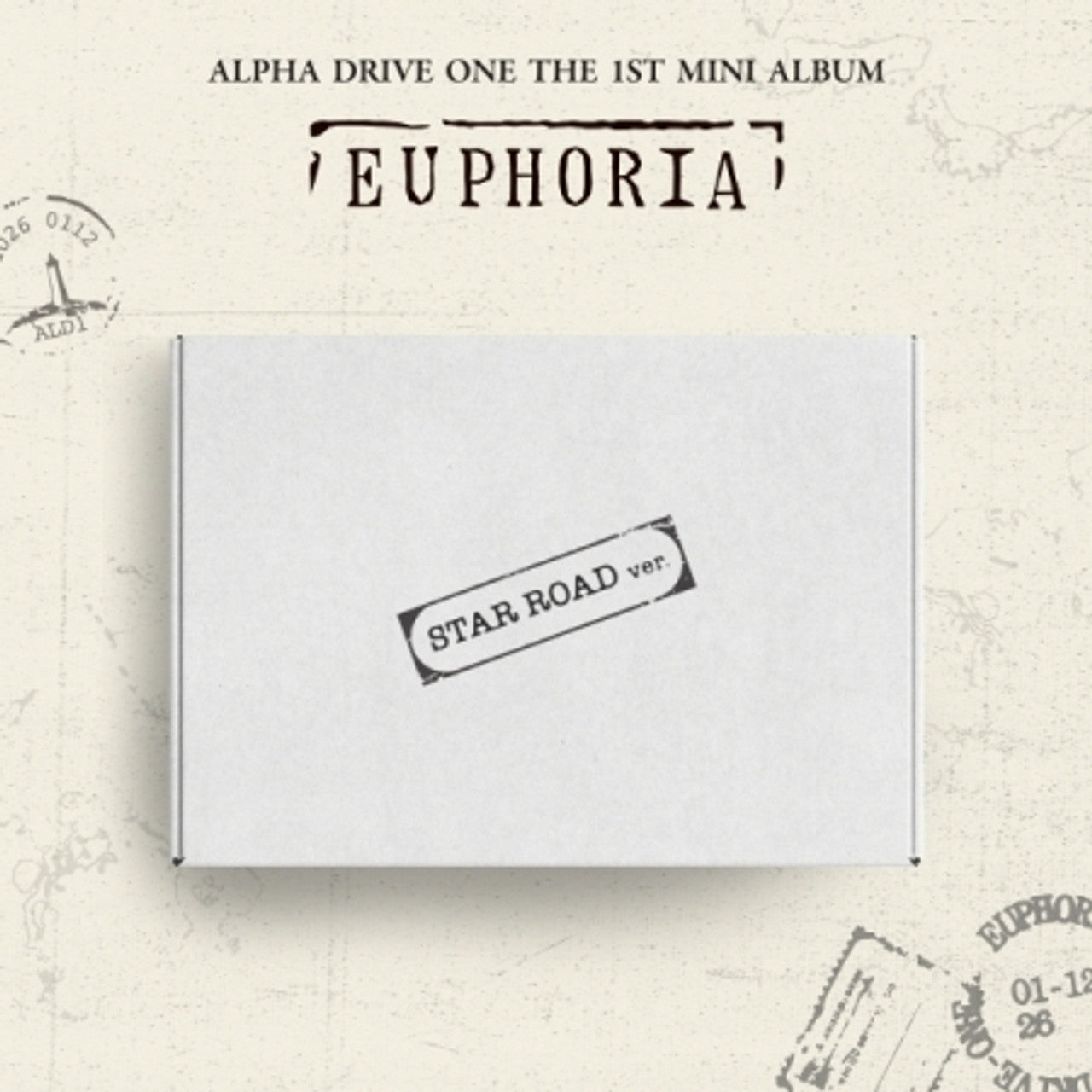 (PREVENTA) ALPHA DRIVE ONE - THE 1ST MINI ALBUM [EUPHORIA] + APPLE MUSIC GIFT
