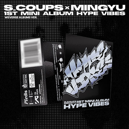 (PREVENTA) (SEVENTEEN) S.COUPS X MINGYU - 1ST MINI ALBUM [HYPE VIBES] + MAKESTAR GIFT