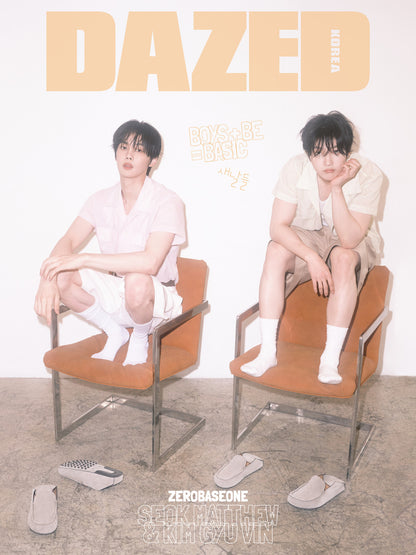 (PREVENTA) SEOK MATTHEW & KIM GYUVIN (ZEROBASEONE) - JULY 2025 [DAZED]