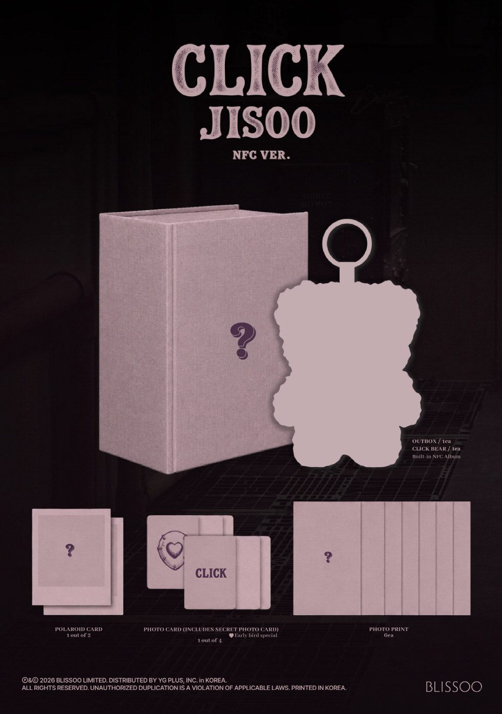(PREVENTA) JISOO - Single Album [CLICK]