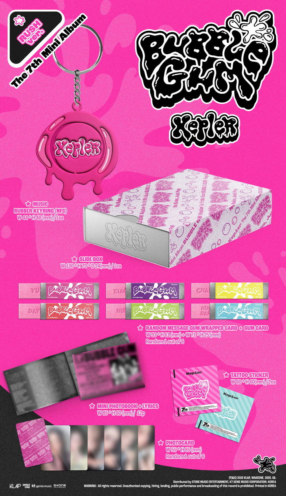 (PREVENTA) Kep1er - The 7th Mini Album [BUBBLE GUM]