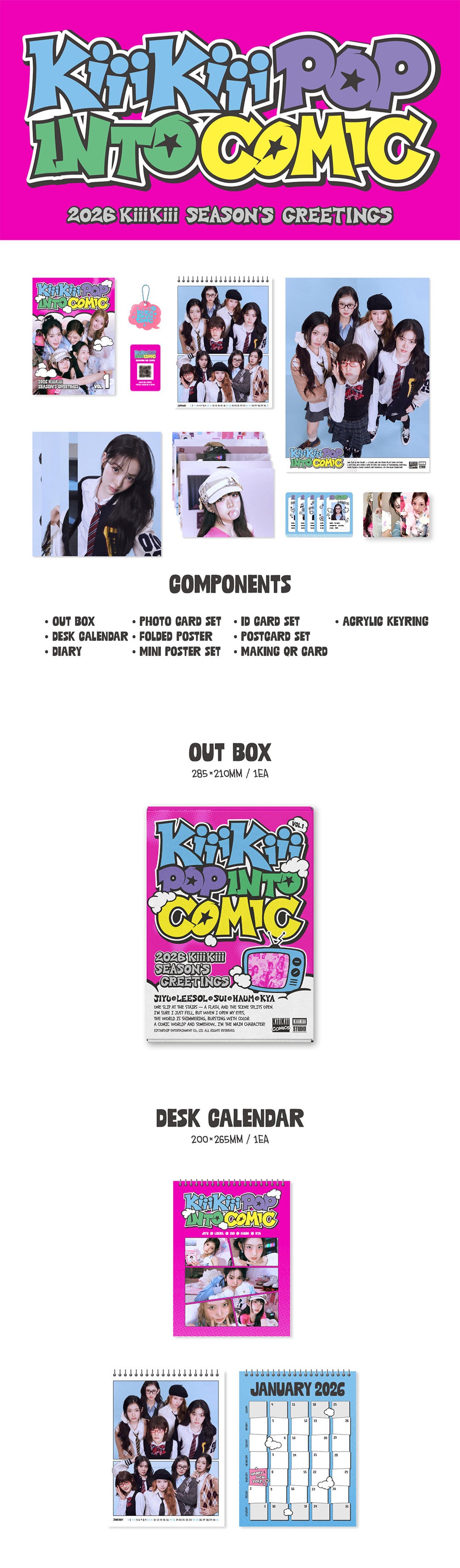 (PREVENTA) STARSHIP - 2026 SEASON'S GREETINGS + STARSHIP SQUARE GIFT