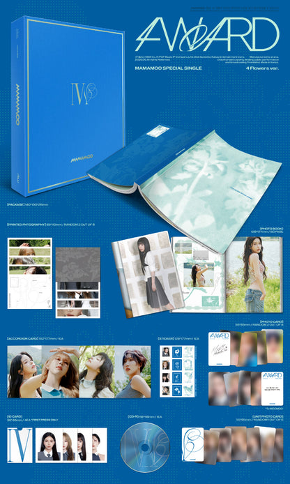 (PREVENTA) MAMAMOO - Special Single Album [4WARD]