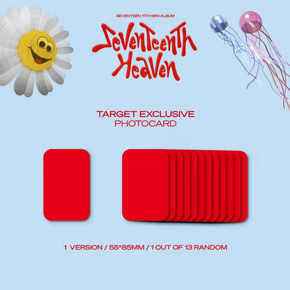(PREVENTA) SEVENTEEN - SEVENTEEN 11th Mini Album ‘SEVENTEENTH HEAVEN’ (Target Exclusive, CD) - K-POP WORLD (7429769035911)
