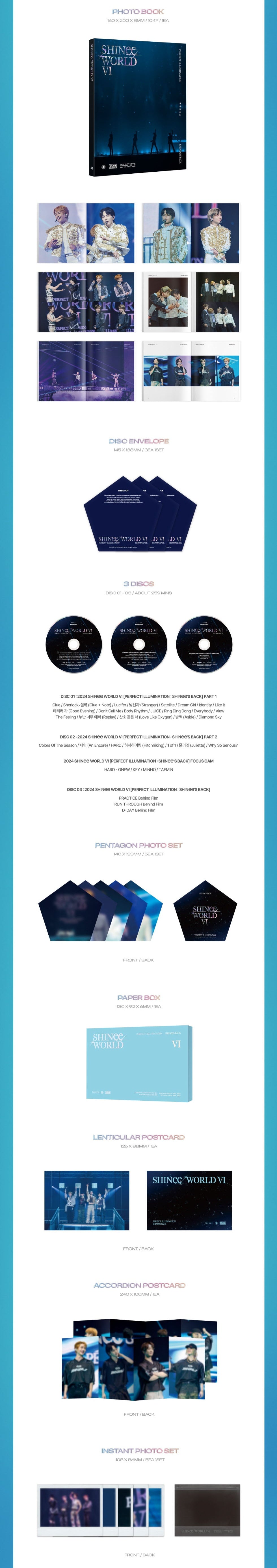(PREVENTA) SHINEE - WORLD VI [PERFECT ILLUMINATION : SHINee’S BACK] Blu-ray