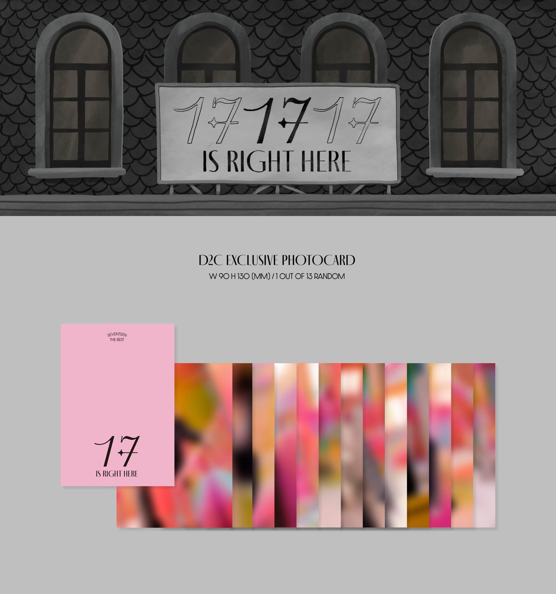 [SIGNED] SEVENTEEN - SEVENTEEN BEST ALBUM '17 IS RIGHT HERE' (PHOTOCARD AUTOGRAFIADA) - K-POP WORLD