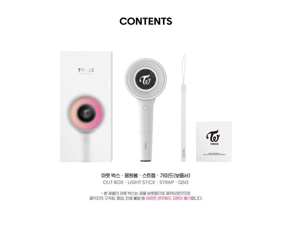 (SOBREPEDIDO) TWICE - OFFICIAL LIGHT STICK VER.3 - K-POP WORLD (7383452287111)