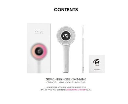 (SOBREPEDIDO) TWICE - OFFICIAL LIGHT STICK VER.3 - K-POP WORLD (7383452287111)