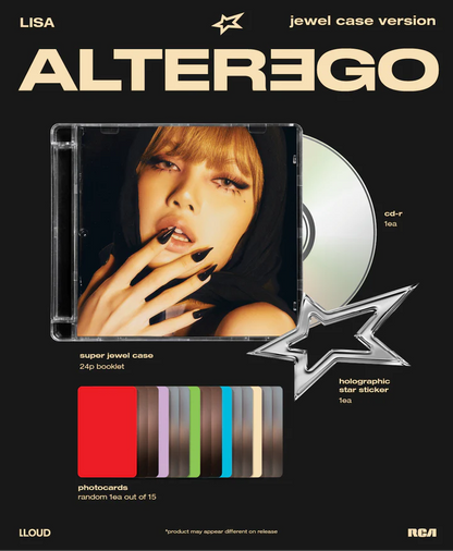 LISA - Alter Ego JEWEL CASE (SIGNED)