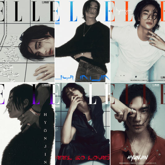 STRAY KIDS HYUNJIN - ELLE MAGAZINE 2024 MAY ISSUE - K-POP WORLD