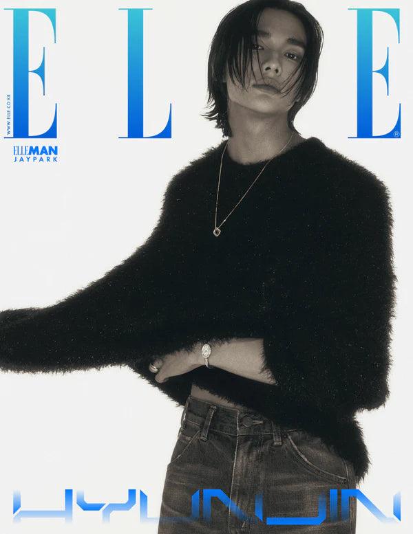 STRAY KIDS HYUNJIN - ELLE MAGAZINE 2024 MAY ISSUE - K-POP WORLD