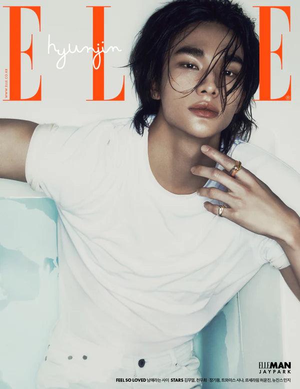 STRAY KIDS HYUNJIN - ELLE MAGAZINE 2024 MAY ISSUE - K-POP WORLD