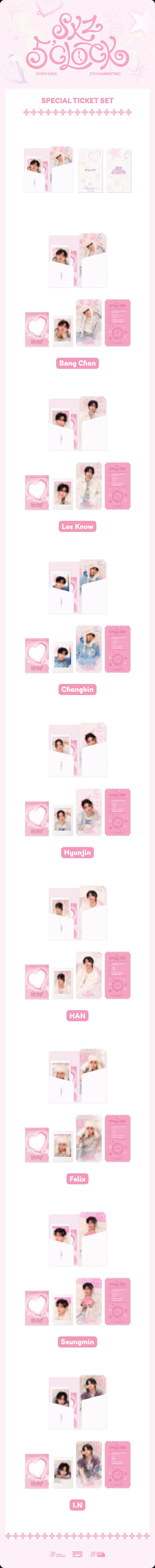 (PREVENTA) STRAY KIDS - SKZ 5'CLOCK OFFICIAL MERCH