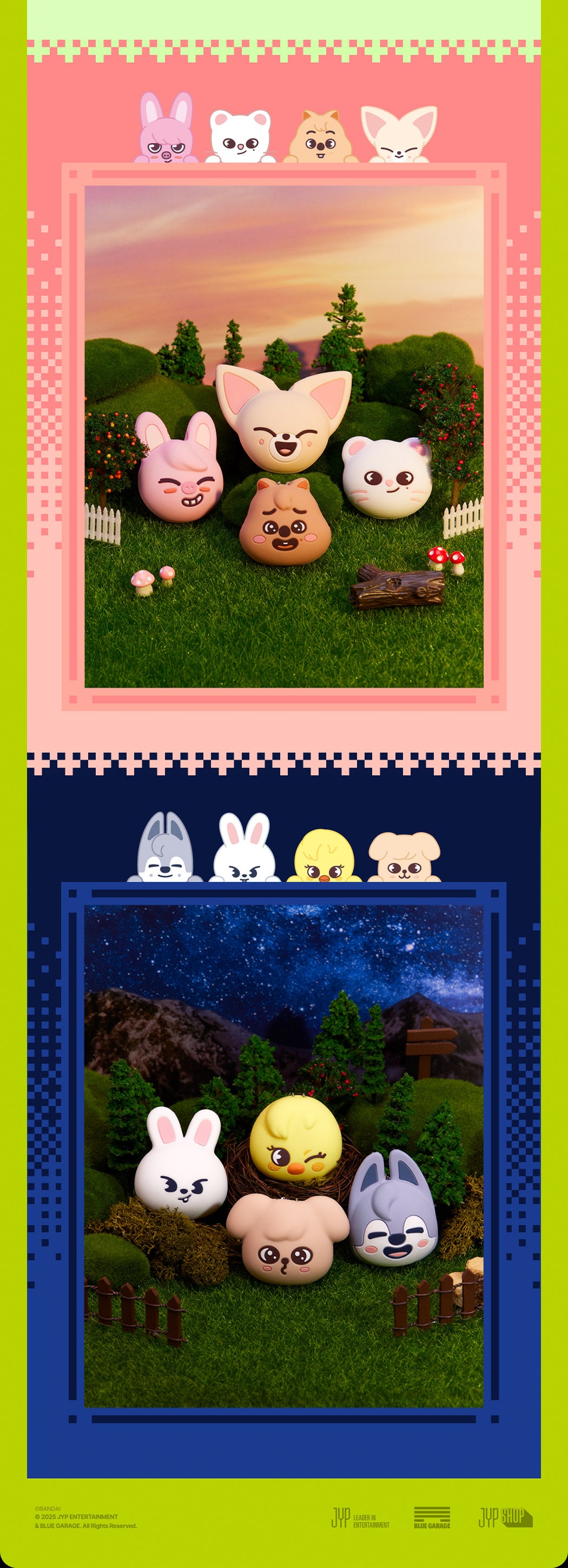 3ra (PREVENTA) STRAY KIDS - SKZOO X TAMAGOTCHI + CASE SET