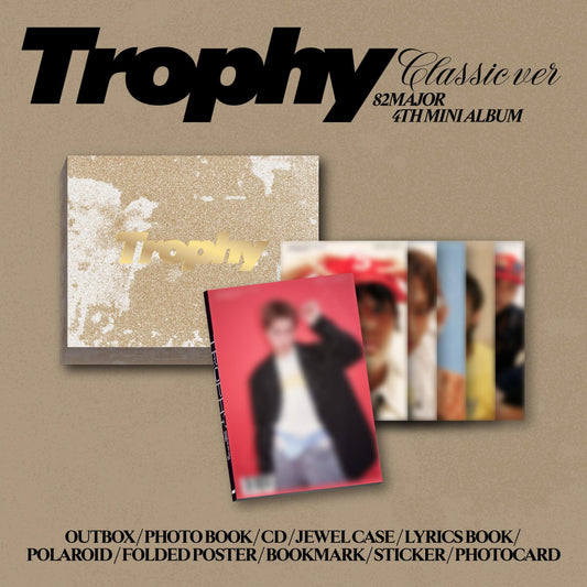 (PREVENTA) 82MAJOR - 4th Mini Album [Trophy] (Classic ver.)