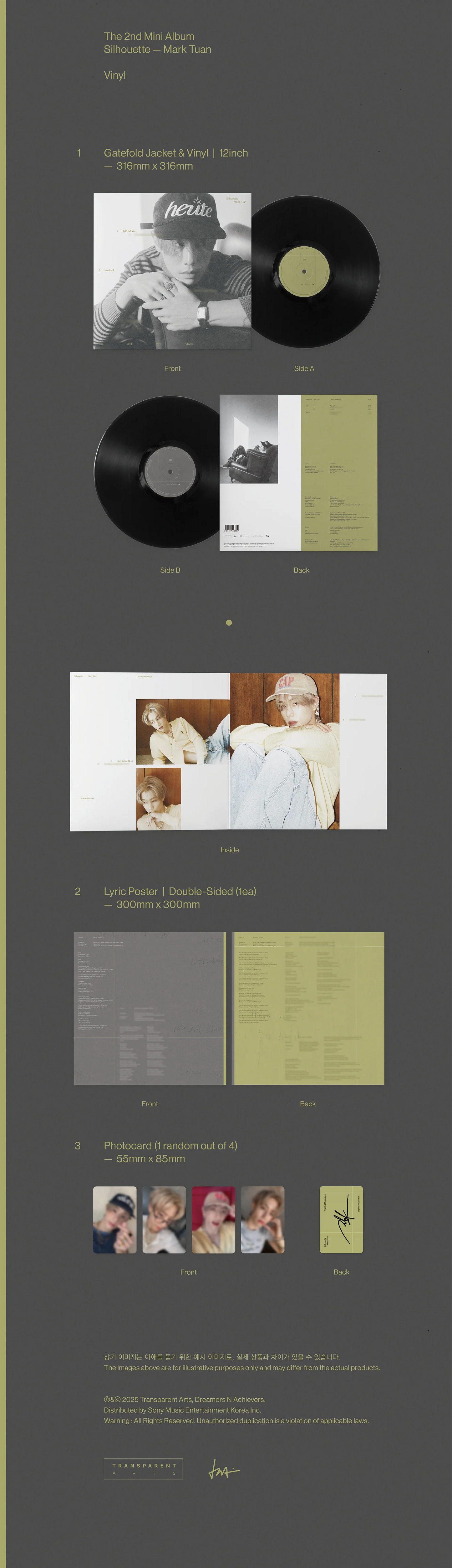 (PREVENTA) (GOT7) MARK TUAN - 2nd mini album [SILHOUETTE]