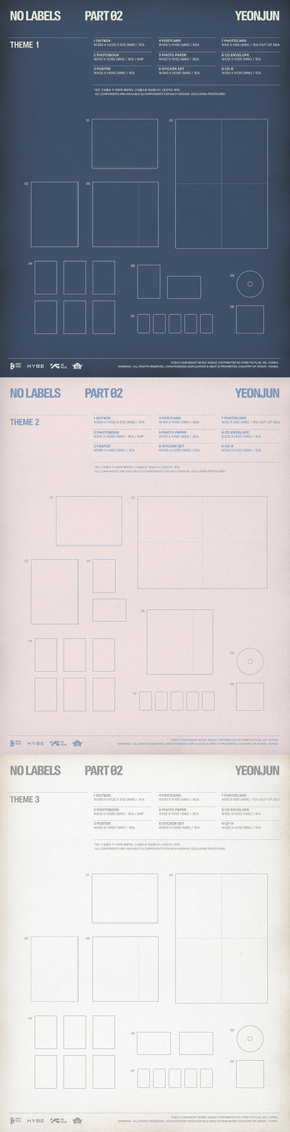 (PREVENTA) (TXT) YEONJUN - 'NO LABELS: PART 02' (SIGNED EXCLUSIVE)