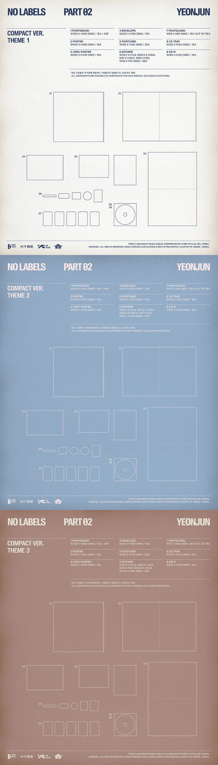 (PREVENTA) (TXT) YEONJUN - 'NO LABELS: PART 02' (SIGNED EXCLUSIVE)