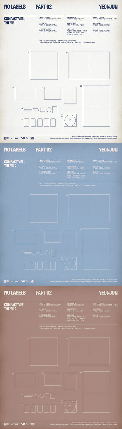 (PREVENTA) (TXT) YEONJUN - 'NO LABELS: PART 02' (SIGNED EXCLUSIVE)