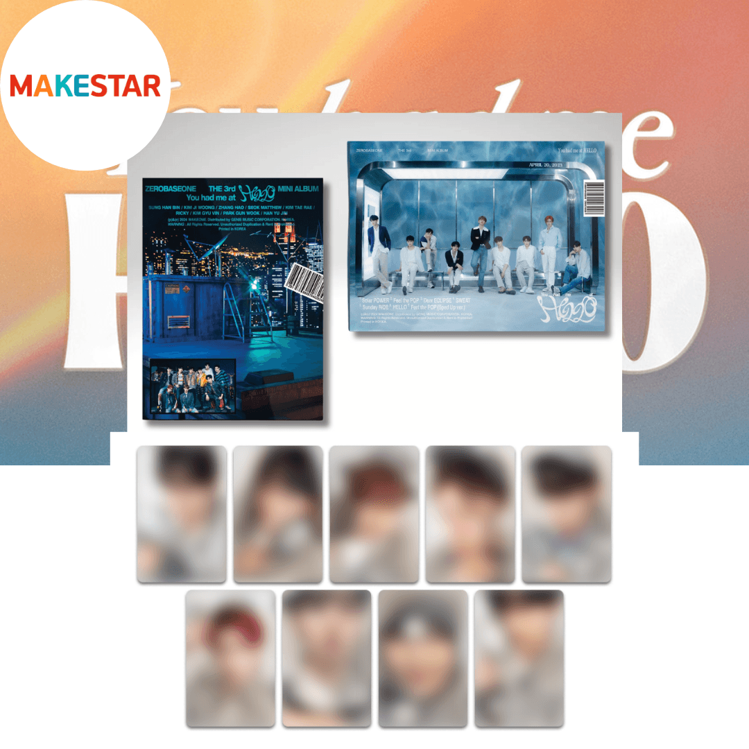 ZEROBASEONE - The 3rd Mini Album [You had me at HELLO] + MAKESTAR GIFT - K-POP WORLD