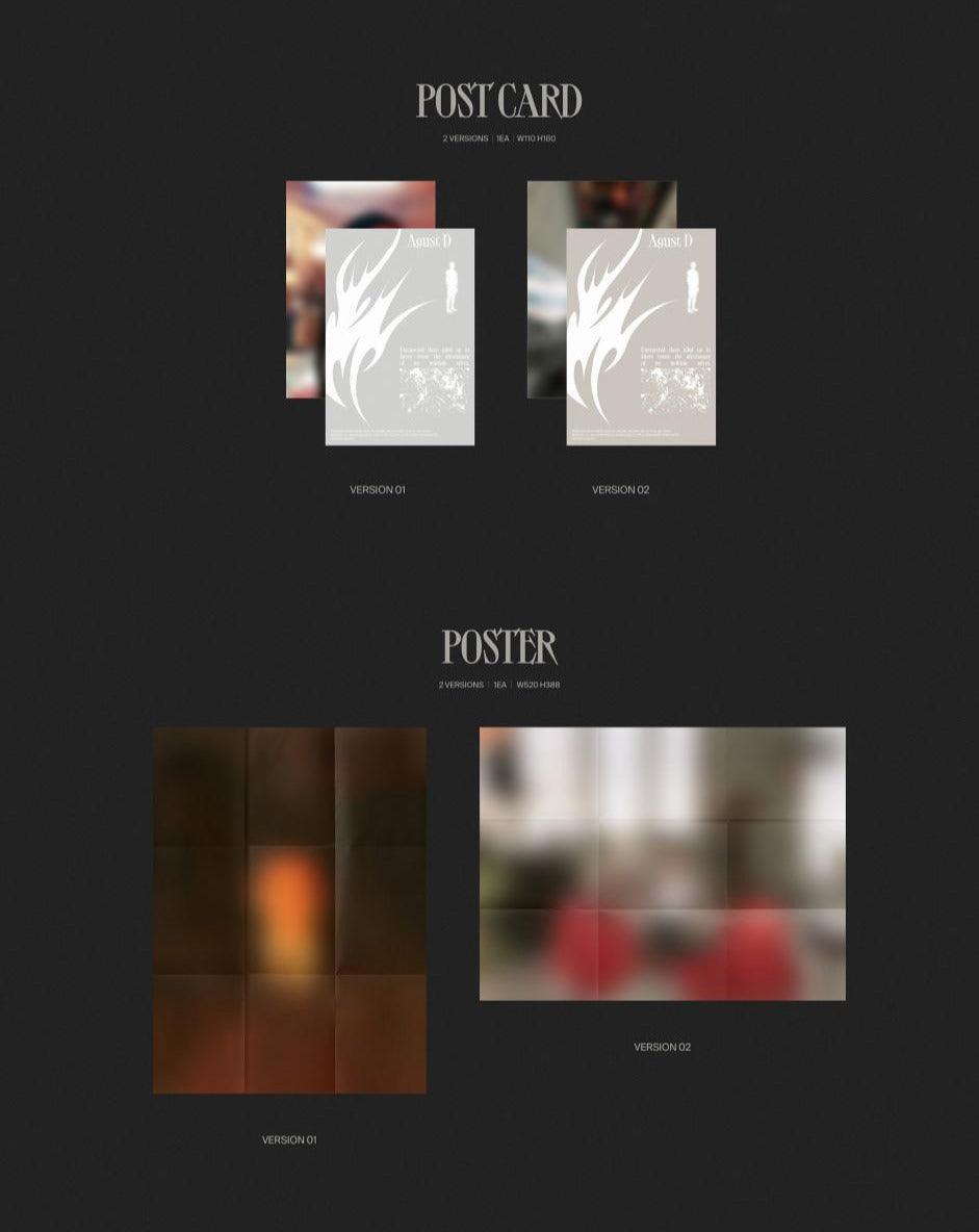 AGUST D - D-DAY ALBUM - K-POP WORLD (7388324626567)