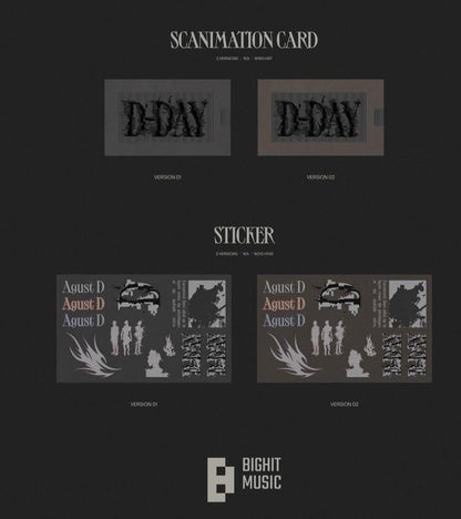 AGUST D - D-DAY ALBUM - K-POP WORLD (7388324626567)