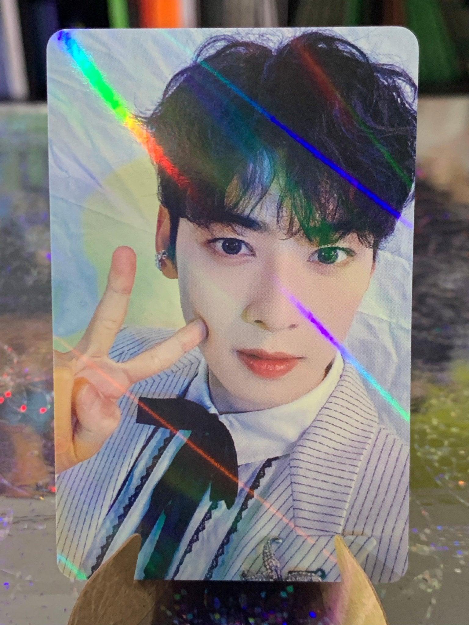 ASTRO CHA EUN WOO - WITHMUU P.O.B PHOTOCARD - K-POP WORLD (7390650204295)